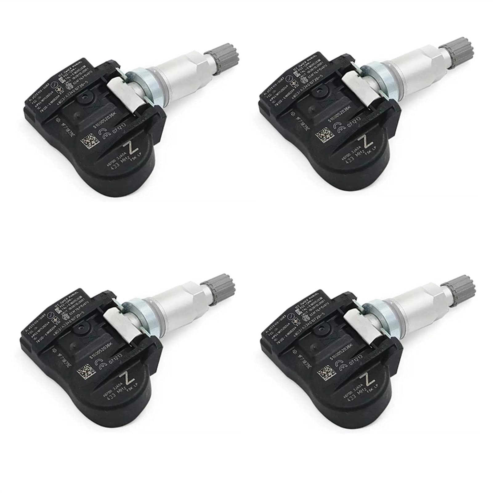 4 Uds 40700-3JA0A 40700-3JA0B TPMS Sensor sistemas de control