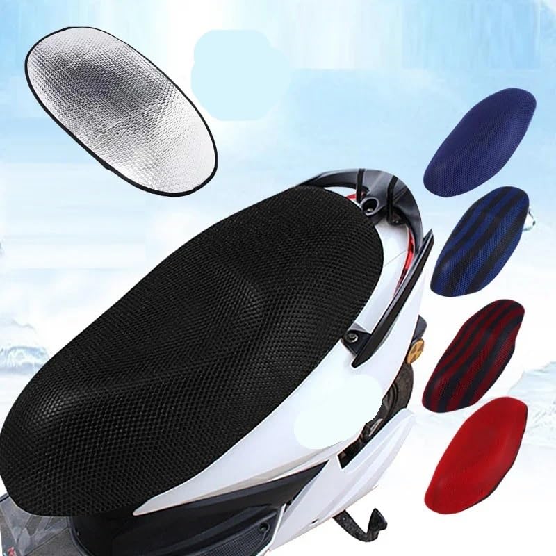 Funda asiento de motocicleta de malla resistente para scooter 300 3