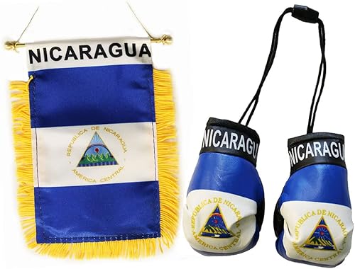 Nicaragua - Combo de guante de boxeo y colgador de ventana disponible en Yaxa Colombia