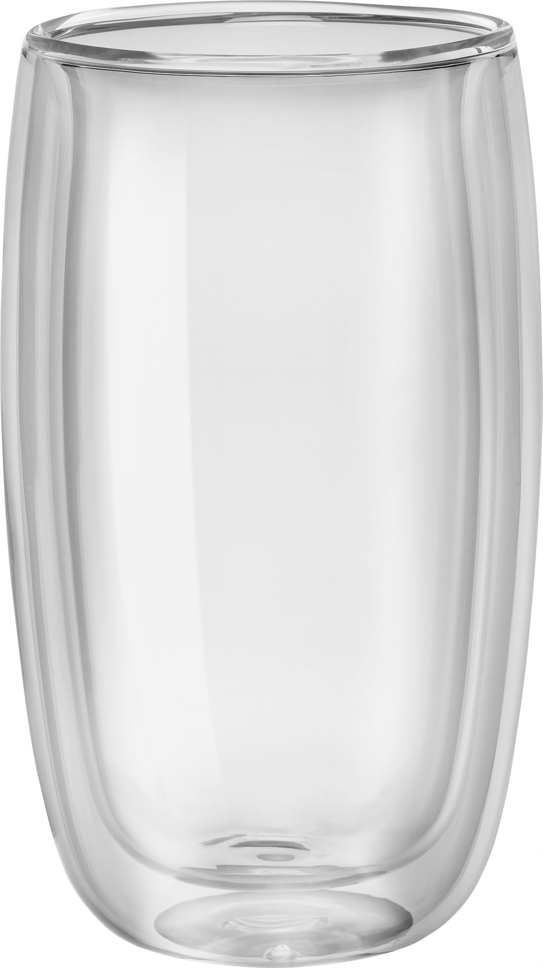 Zwilling Sorrento Doppelwandige Latte-Macchiato-Gläser, 2x350 ml, Borosilikatglas, Thermogläser, hitzebeständig, 2-tlg