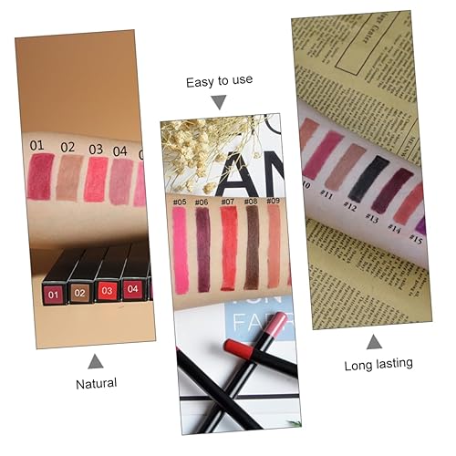 12pcs Multipurpose Matte Lip Liner Pencils Makeup Easy to Use Women Birthday Valentine