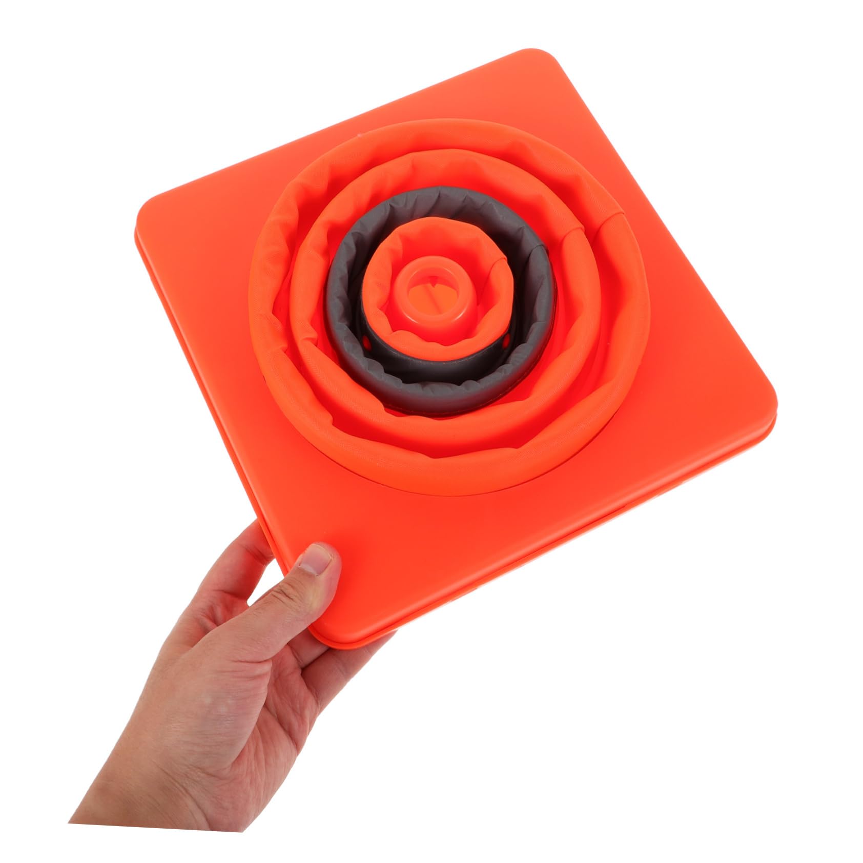HAPINARY Emergency Road Safety Tool Collapsible Traffic Cones Reflective Parking Cones for Driveway Easy Setup
