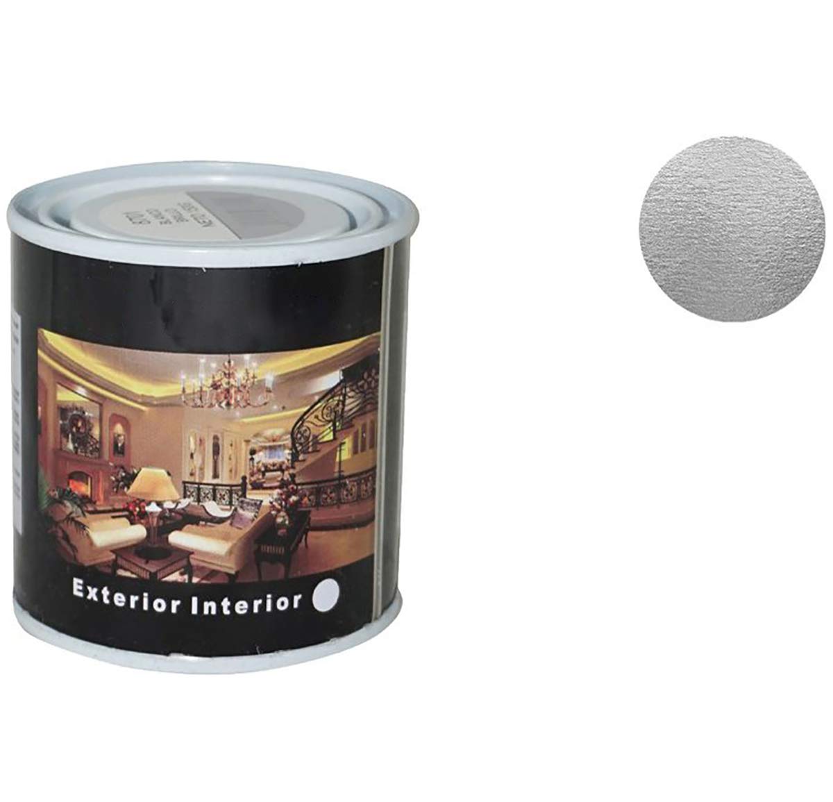H HANSEL HOME Pintura Esmalte al Disolvente para Madera y Metal, Pintura Alquidica de Rápido Secado para Superfícies Interiores y Exteriores(Negro Satinado, 125 ML) — view 18