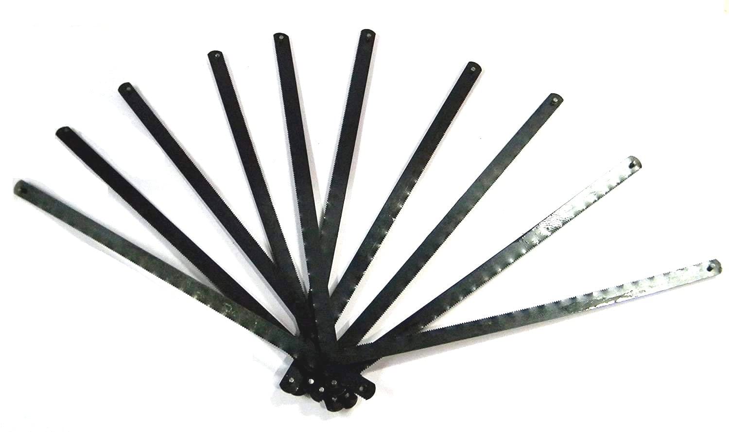 LOVELY 6" Inch Junior Saw Blades Junior Hacksaw Blades - Pack of 10