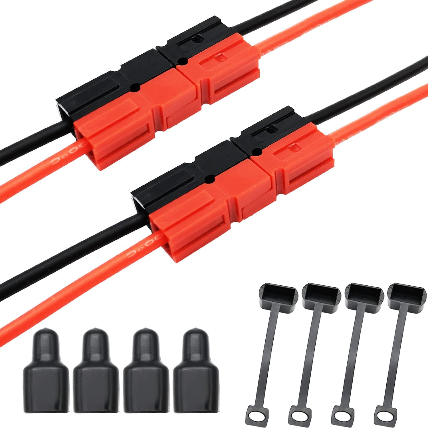 CESFONJER Quick Connect Battery Connectors 15A 600V, Quick Disconnect