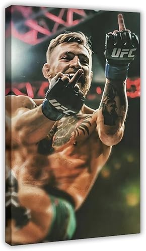 Miniatura 1 de Póster de lucha firmado de CM con cita Canavs para habitación de niños, estilo marco de 20 x 30 pulgadas (19.7 x 29.5 in)