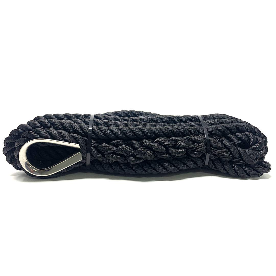 OSCULATI Cima ormeggio Nera 14mm x 8m