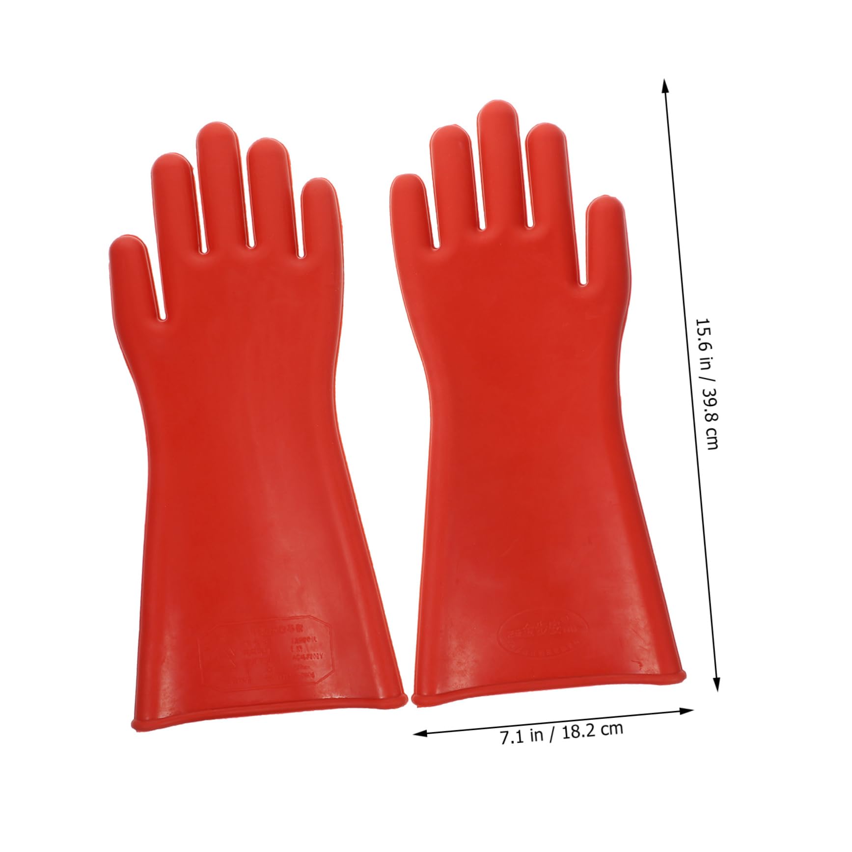 DOITOOL Guantes Aislantes Eléctricos Para Trabajo Industrial Guantes De Protección De Alta Tensión Ergonómicos