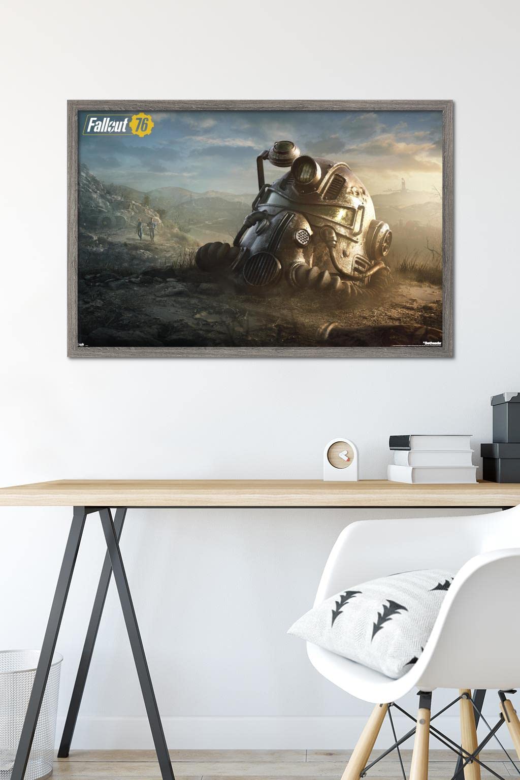 Amazon.com: Fallout: 76 - Helmet Key Art Wall Poster, 34L