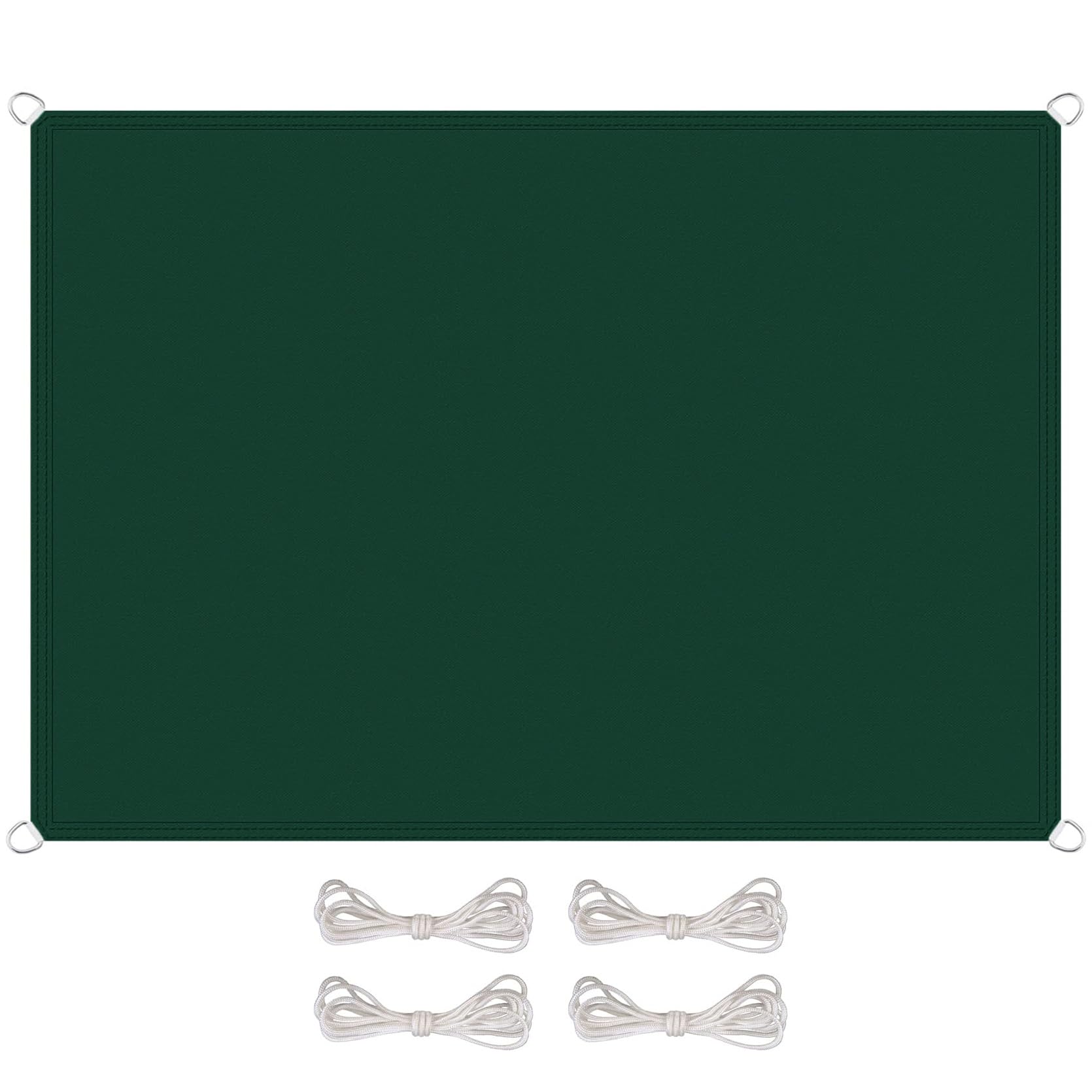 Toile d'ombrage 0.5x5.5m imperméable pour balcon et protection UV