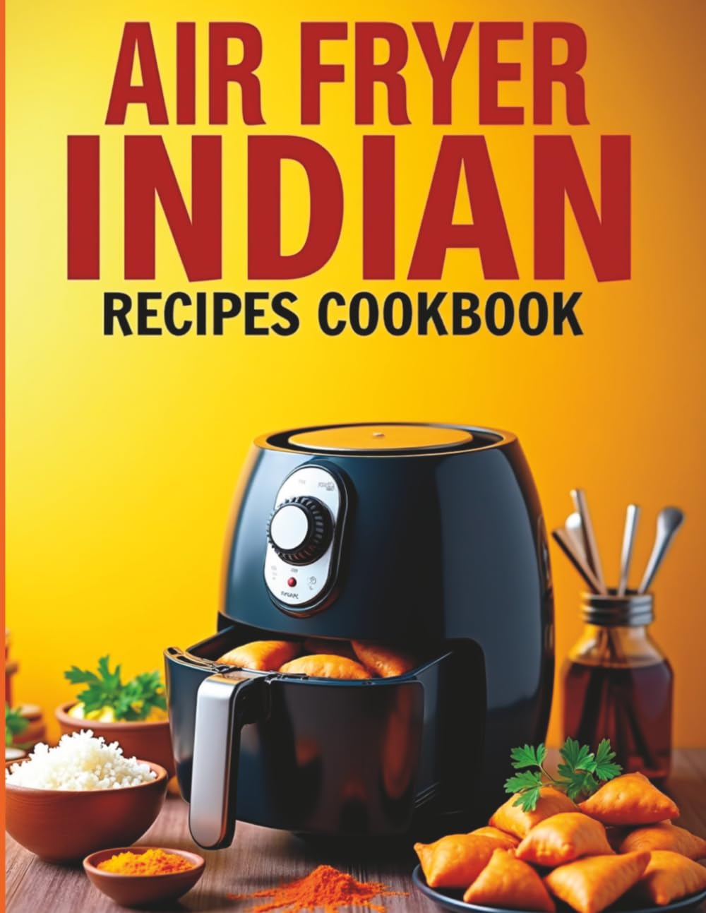 Air Fryer Indian Recipes Cookbook: Quick & Easy 30-Minute Meals for Busy People | Crispy, Healthy & Authentic Flavors Made Simple