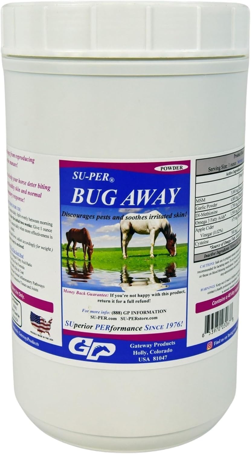 SU-PER Bug Away Powder for Horses (1, 2.5 Pounds)