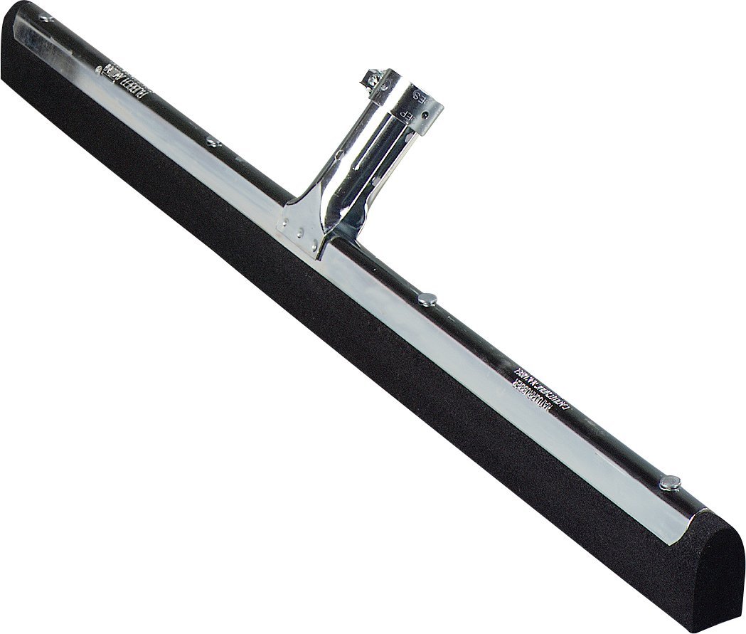 CFS 36632400 Flo-Pac Soft Foam Rubber Squeegee with Metal Frame, 22" Overall Width, Black