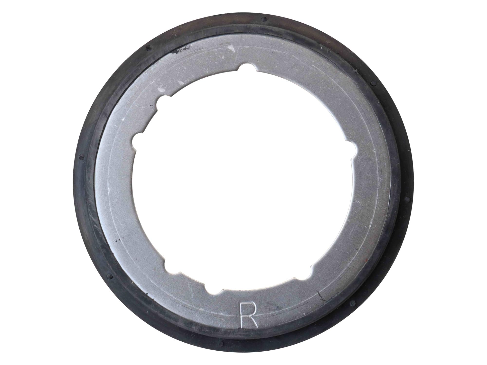 SECURA 2x Roue à friction pour Roue en caoutchouc compatible avec McCulloch M95-66X 960210023 Tracteur de pelouse