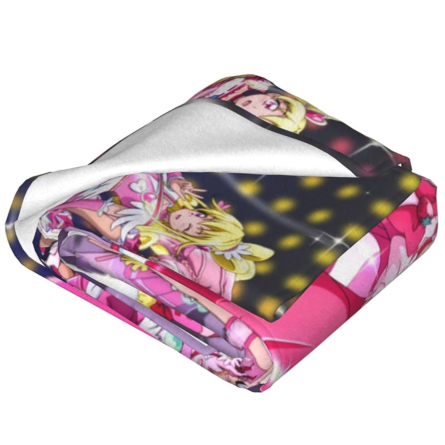 Amazon｜プリキュア 毛布 フランネルブランケット なめらかな