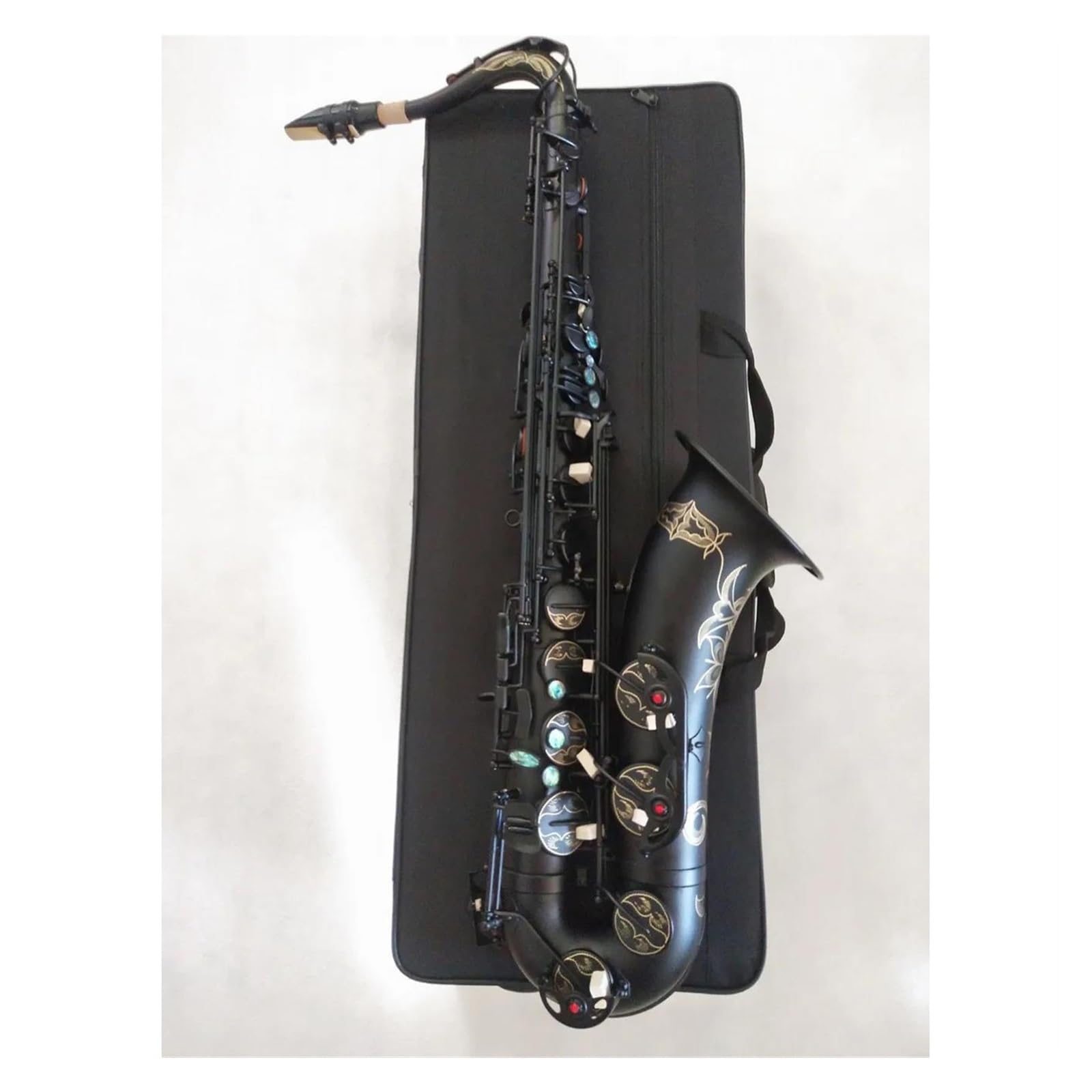 Saksofon Performance Profesjonalny Saksofon Tenorowy B Flat Tune Muzyczny Saksofon Tenorowy Z Czarnego Złota