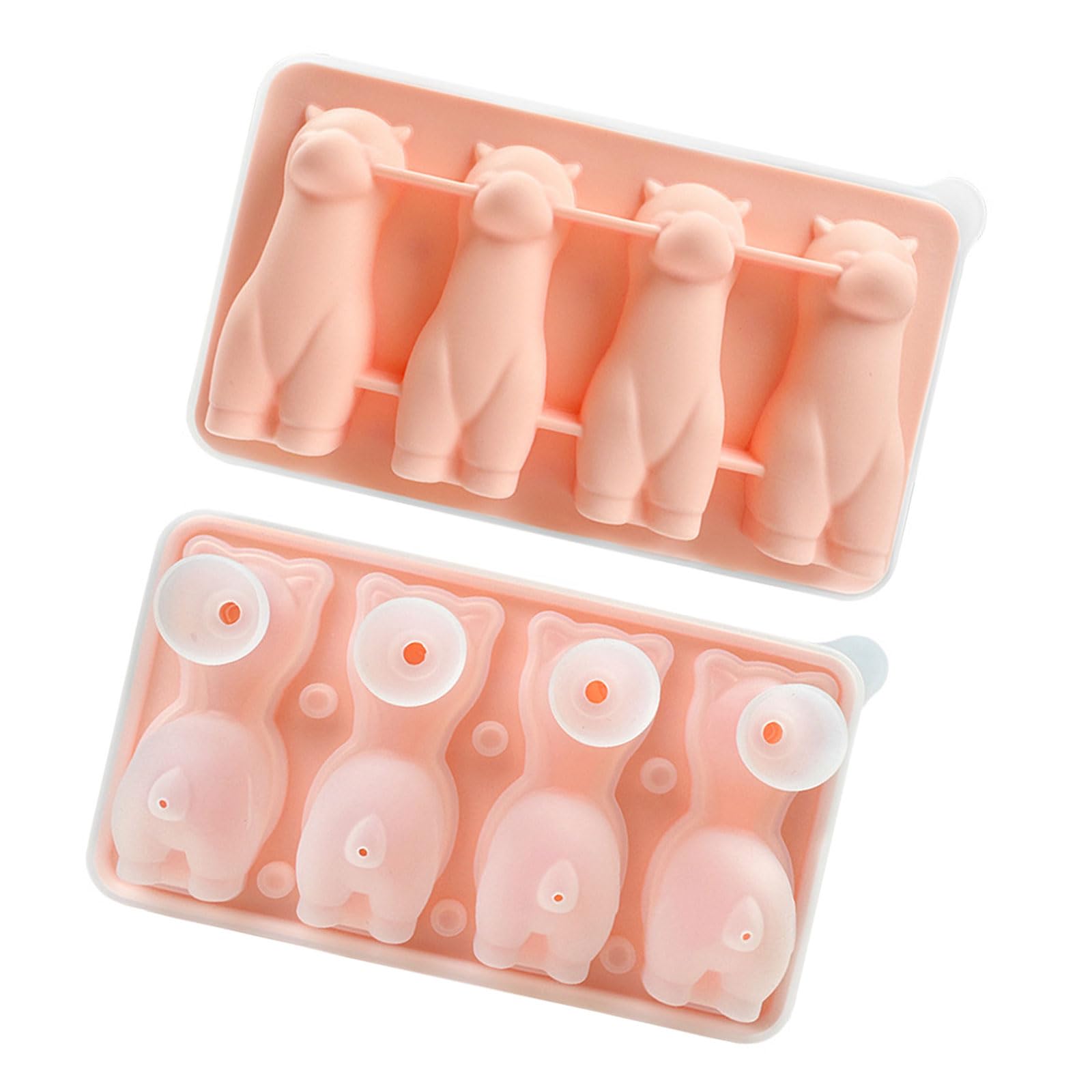 Xinsheinelry Food Grade Silicone Ice Tray Lovely Alpacas Shape Ice Mold Maker Making Tool for Soup Freezers Wine Juices Alpacas Shape Maker