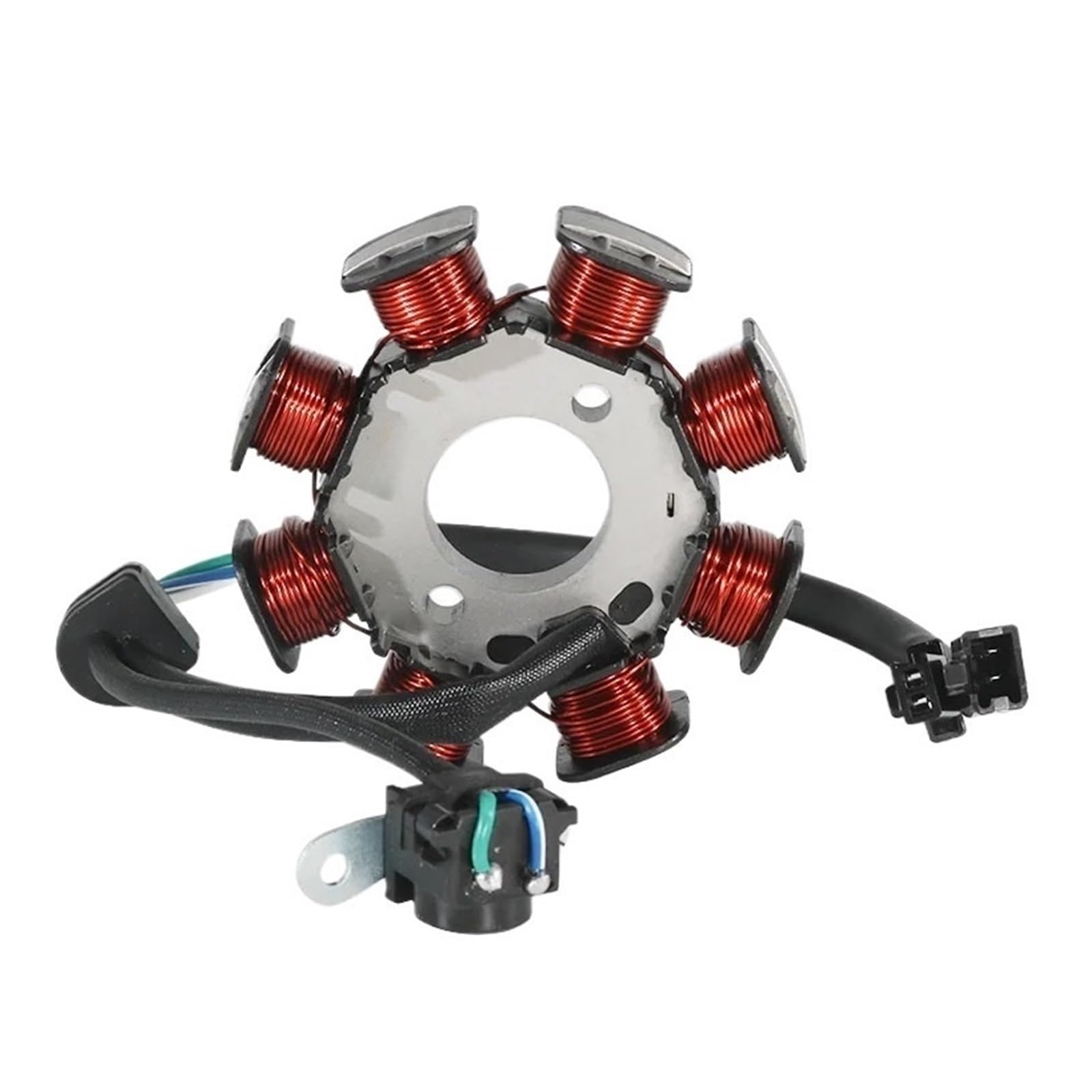 Magneto cewka stojana odpowiednie akcesoria motocyklowe część prostownik regulatory napięcia cewka stojana magnetycznego do Shogun 125RR dla 32101-20G60