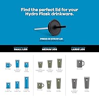 Vista 5 de Tapa a presión de Hydro Flask - Aislada - Seleccione el tamaño para que se ajuste a su vaso o taza