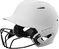 EvoShield XVT 2.0 Batting Helmet with Facemask - Lightweight NOCSAE Certified Protection for Baseball & Softball Hitters