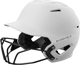 EvoShield XVT 2.0 Batting Helmet with Facemask - Lightweight NOCSAE Certified Protection for Baseball & Softball Hitters