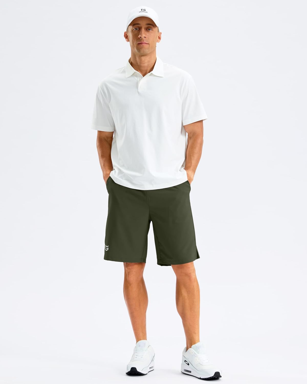 G Gradual Men's Athletic Running Shorts with Pockets Lightweight Quick Dry 5"/ 7"/ 9" Basketball Workout Gym Shorts for Men - Image 6