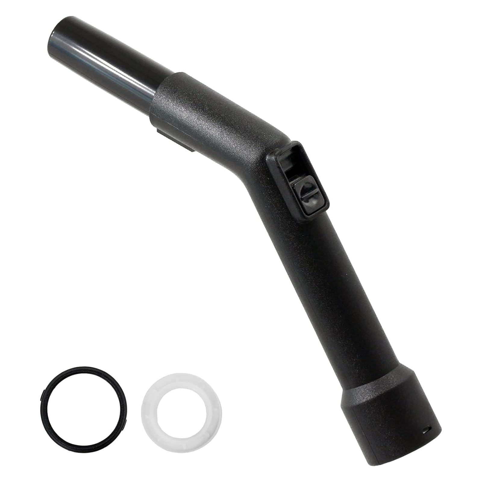 SPARES2GO Curved End Suction Hose Handle Compatible with Wessex 18L 20L 15892 34501 Vacuum Cleaner