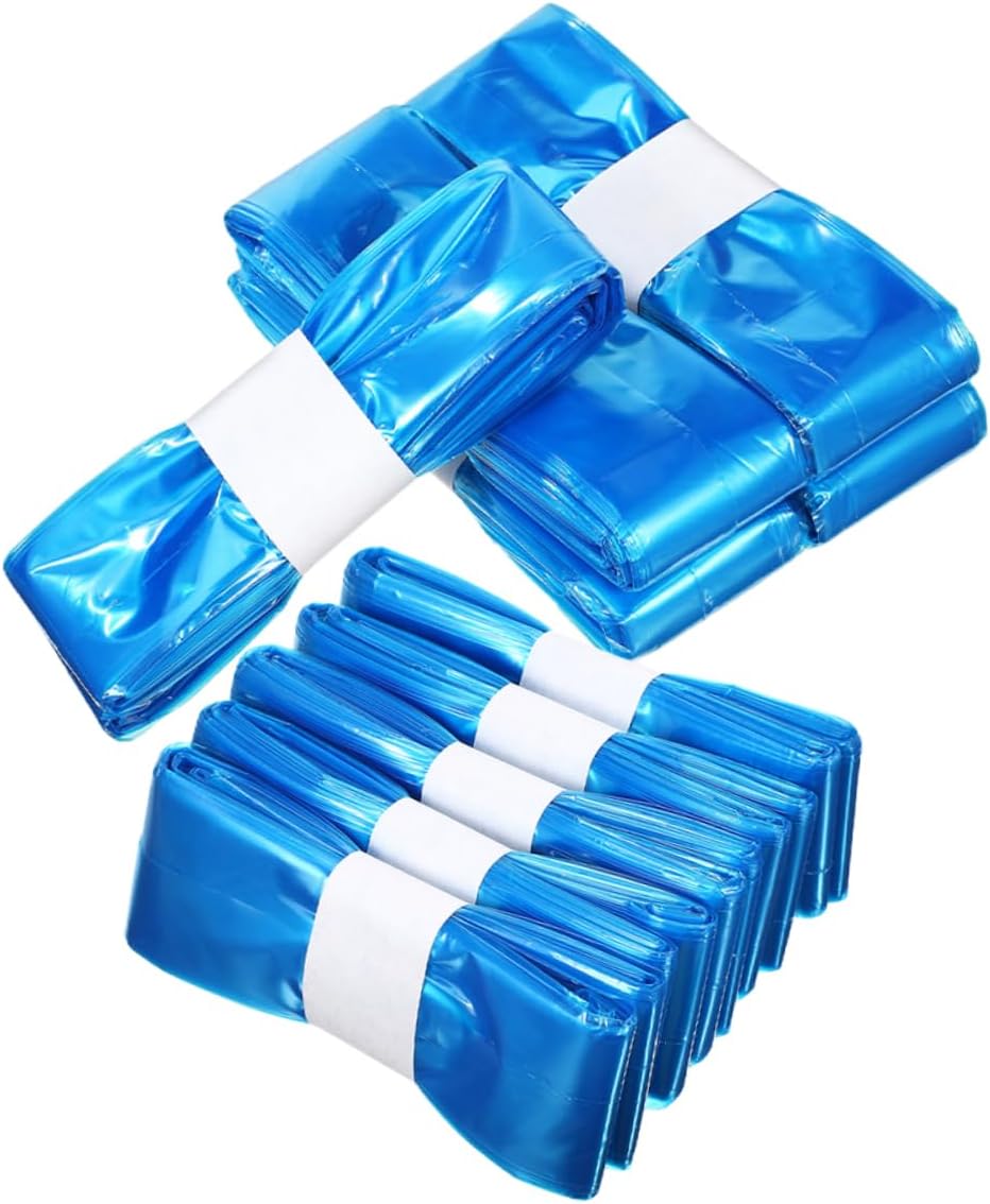 ERINGOGO Plastic Diaper Pail Bags 10pcs Drawstring Odor Proof Large Capacity Diaper Pail Refill Bags Disposable