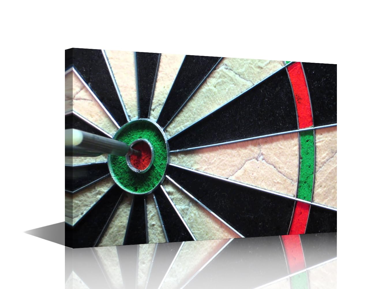 TISHIRON Wall Art Retro Modern Artwork Successful Concept Pictures for Living Room Dart Board Wall Canvas Art House Decorations for Bar Club Posters Prints for Office Home Ready to Hang 18x12 in