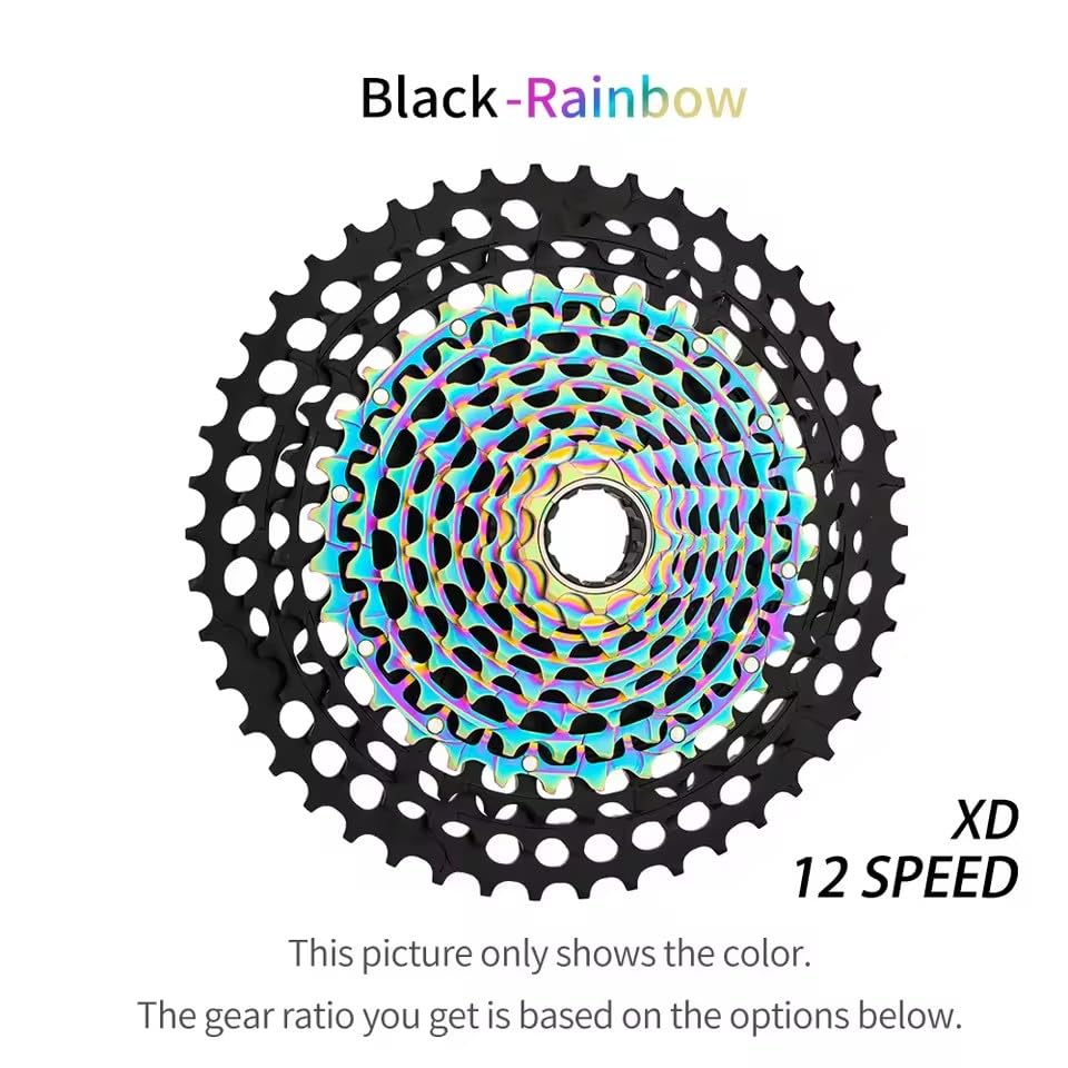 Amazon.com : ZTTO 12-Speed 09-46T XD CNC Bike Cassette, Ultralight