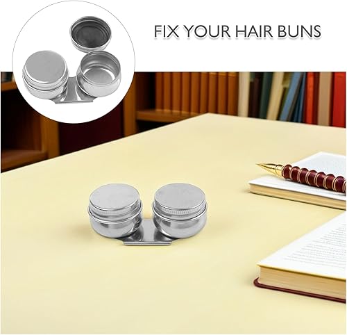 Miniatura 7 de EXCEART Olla de lápiz de acero inoxidable Taza de aceite de acero inoxidable Doble taza de trementina Pintura al óleo Paletas profesionales Copa de