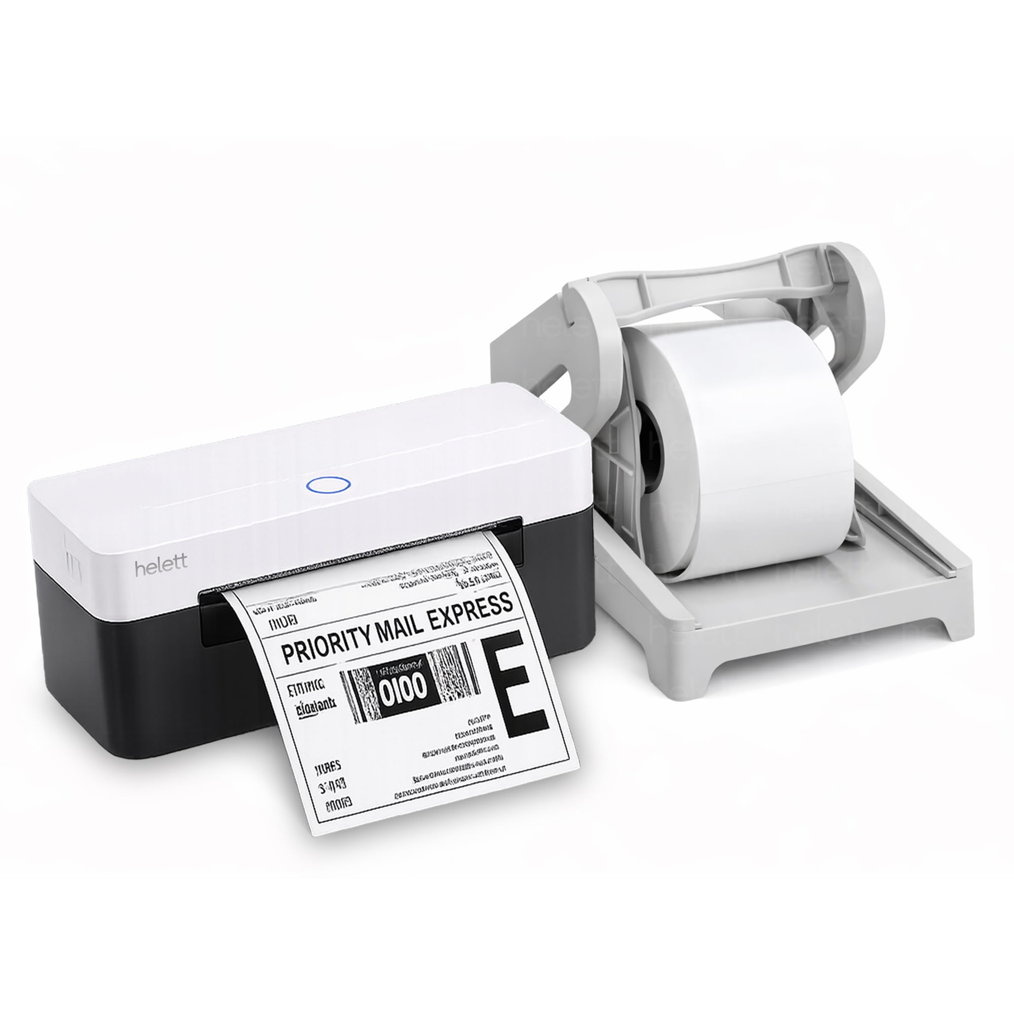 helett H30C 4×6 Direct Thermal Shipping Label Printer with Label Holder & 350-Roll Labels Combo | 203 DPI, 152mm/s, USB | Windows/Mac/Linux/Chrome | Barcode Printer-image-41