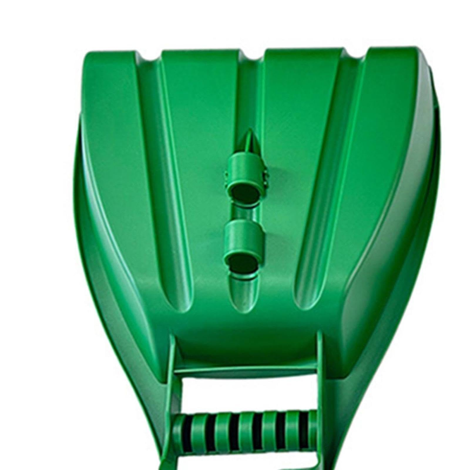 Recolector de Hojas Ergonómico Y Ligero para La Recolección de Residuos, PP Portátil, Agarre Cómodo, Adecuado para La Recolección de Hojas, 2 Piezas con Varilla