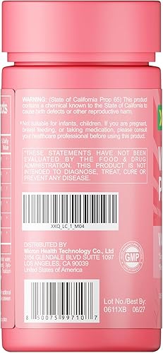 Miniatura 2 de XKQ Probiótico vaginal para mujeres con prebióticos y lactobacilos - Apoya el equilibrio del pH vaginal, la flora saludable y la salud intestinal -