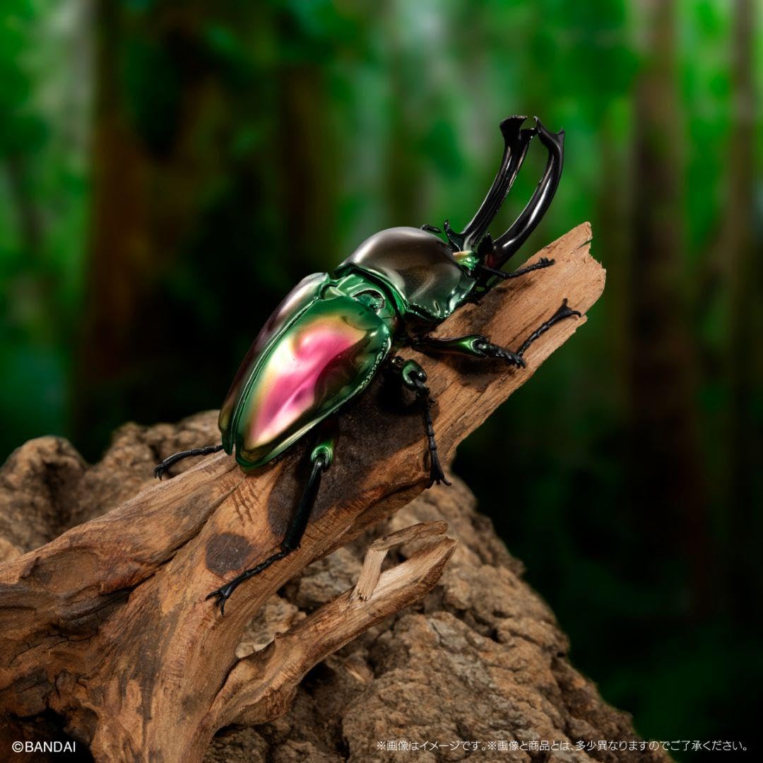 BANDAI - いきもの大図鑑アドバンス　オンライン版　プラチナコガネとニジイロクワガタ Amazon | いきもの大図鑑アドバンス プラチナコガネとニジイロ