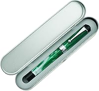 Vista 39 de Jinhao 100 - Pluma estilográfica de estilo clásico en celuloide, instrumento de escritura suave con punta #6, juego de pluma con convertidor