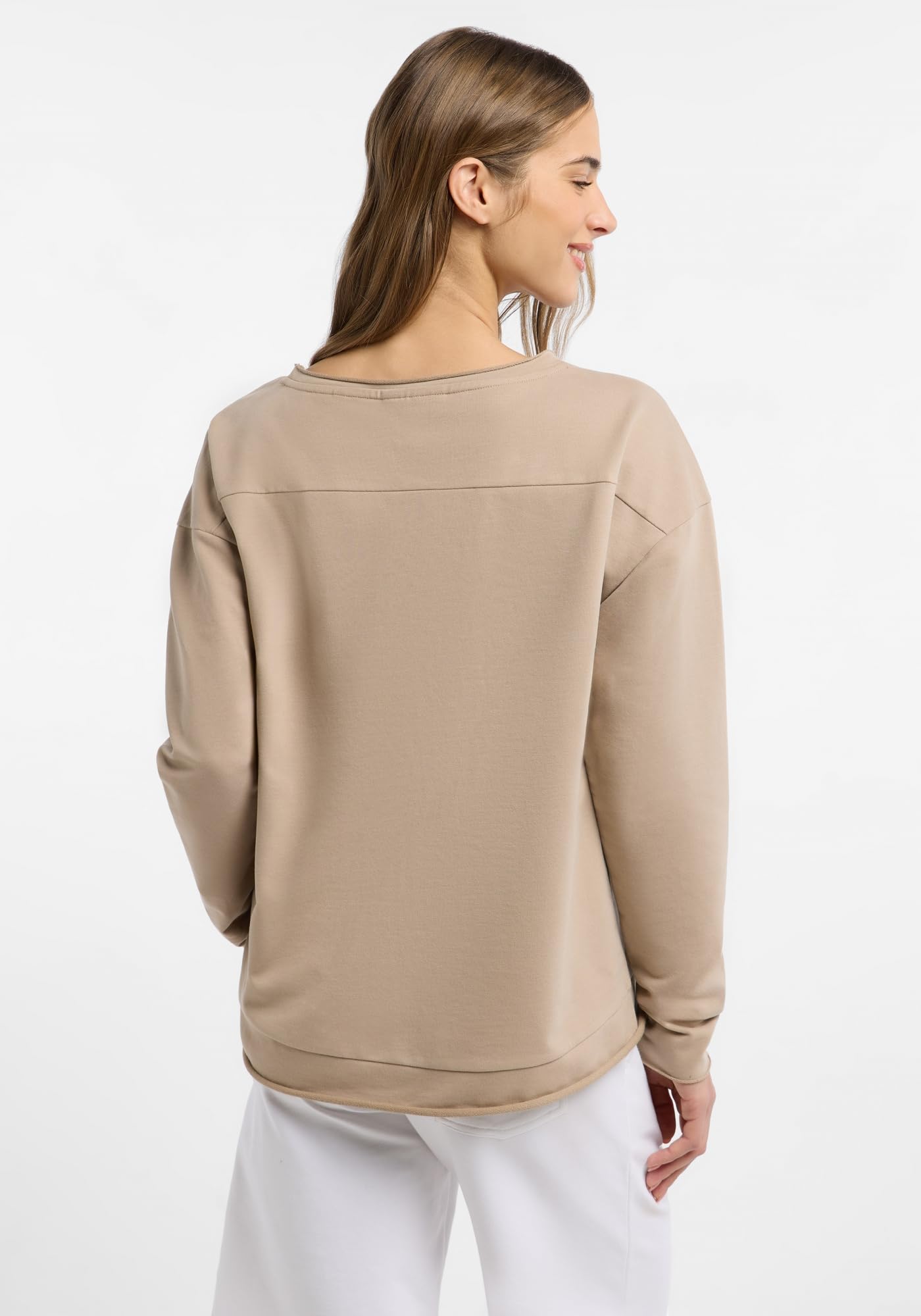 Elbsand Damen Sweatshirt Pullover ESWRitva Sweater Relaxed Fit