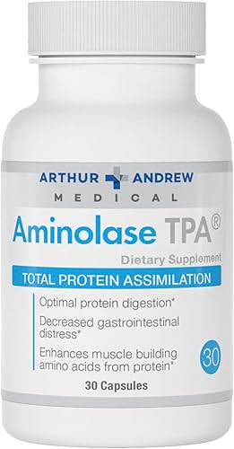 Miniatura 6 de Arthur Andrew Medical - Aminolase TPA, asimilación total de proteínas, absorción óptima de proteínas y disminución de gases e hinchazón, vegano, sin