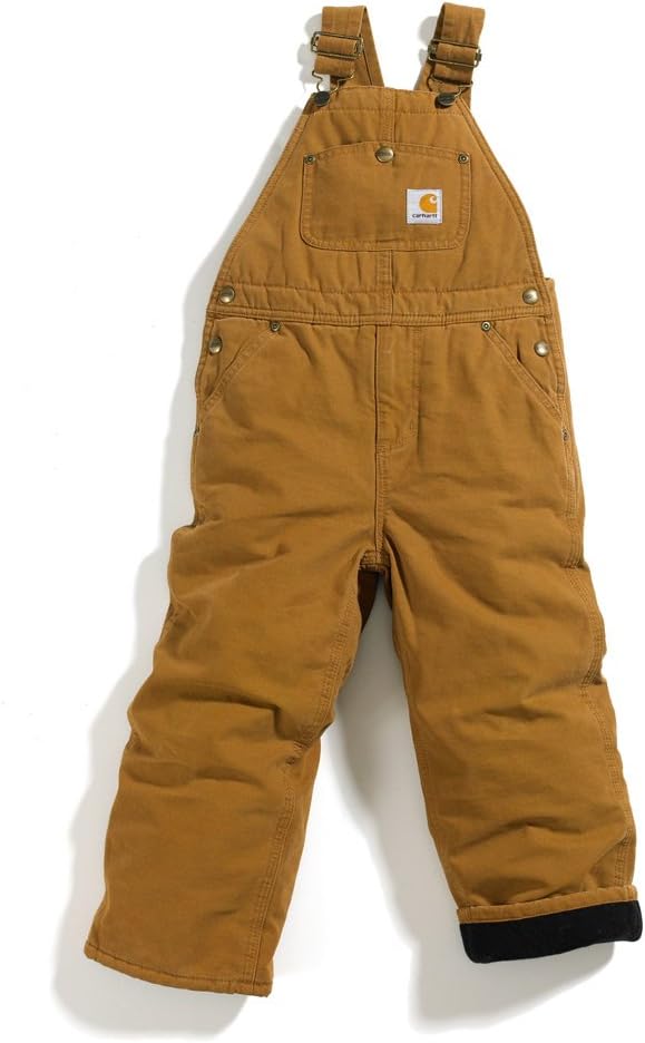 Carhartt Men's Washed Duck Bib Pocket Pant