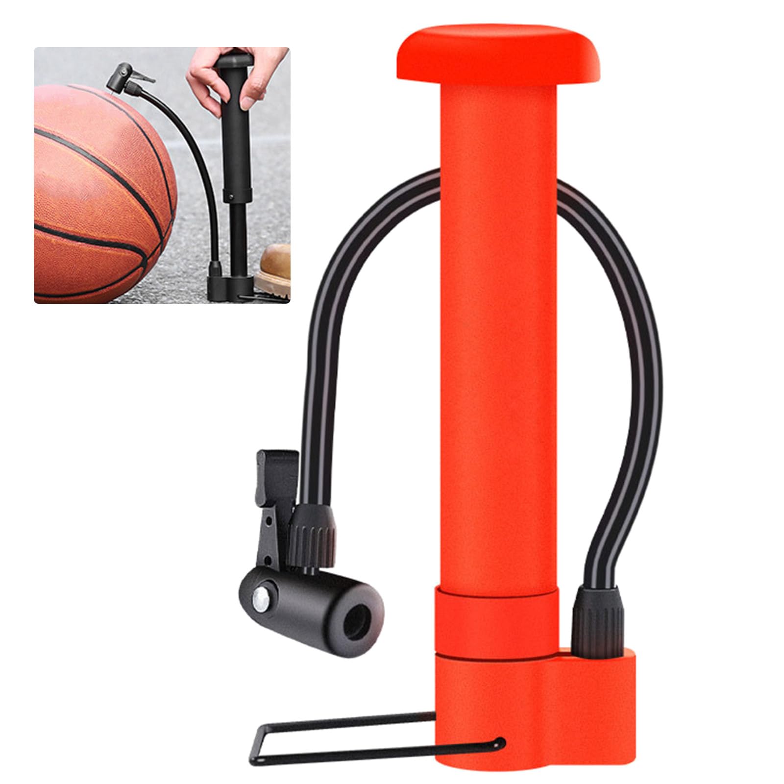 YPBEW Bicycles Tire Inflators Highly Pressure Bicycles Floor Manual Airs Mountain Bicycles Basketball Inflators