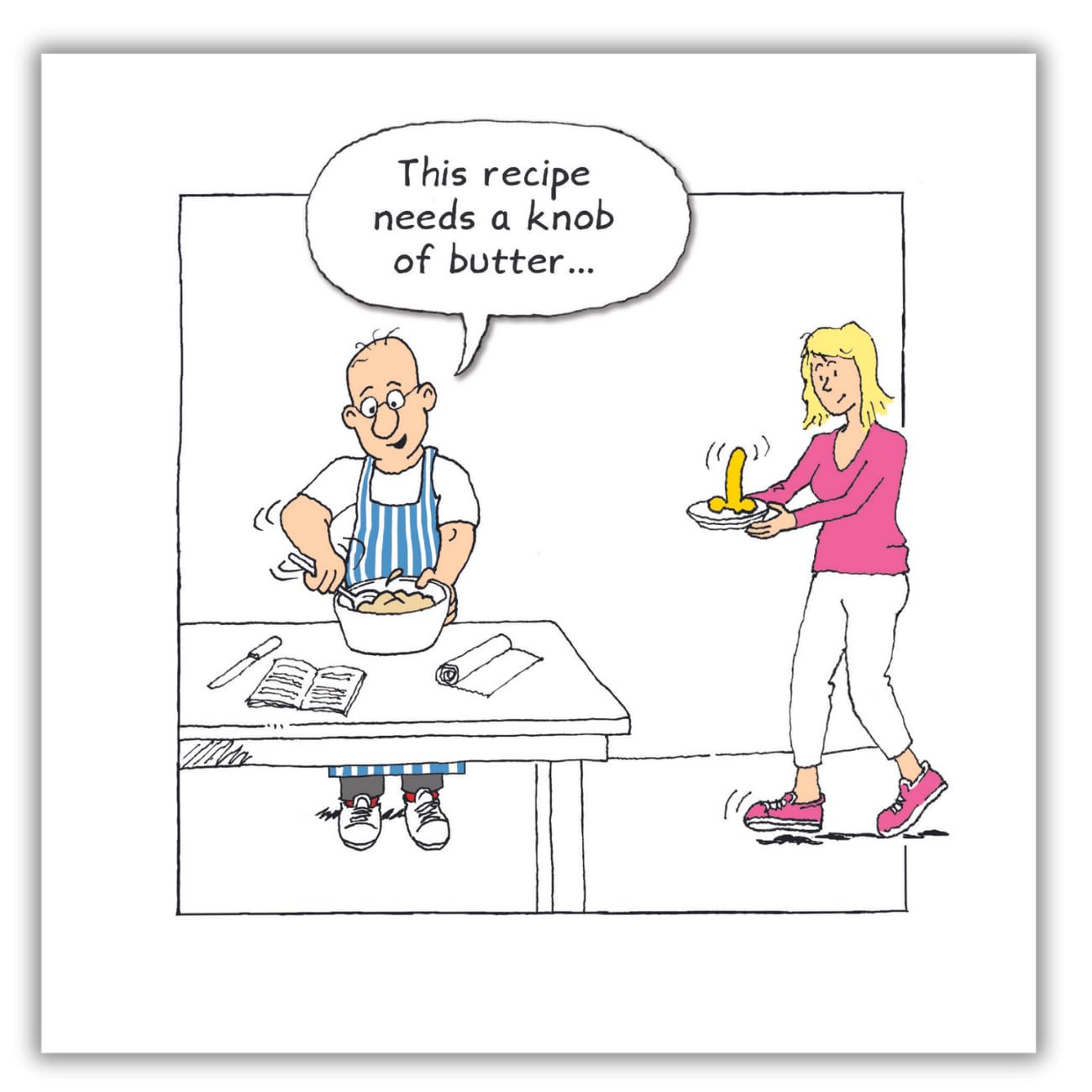 Norbert & Val, Funny Birthday Card, Happy Birthday Card for Him, Generic Birthday Card
