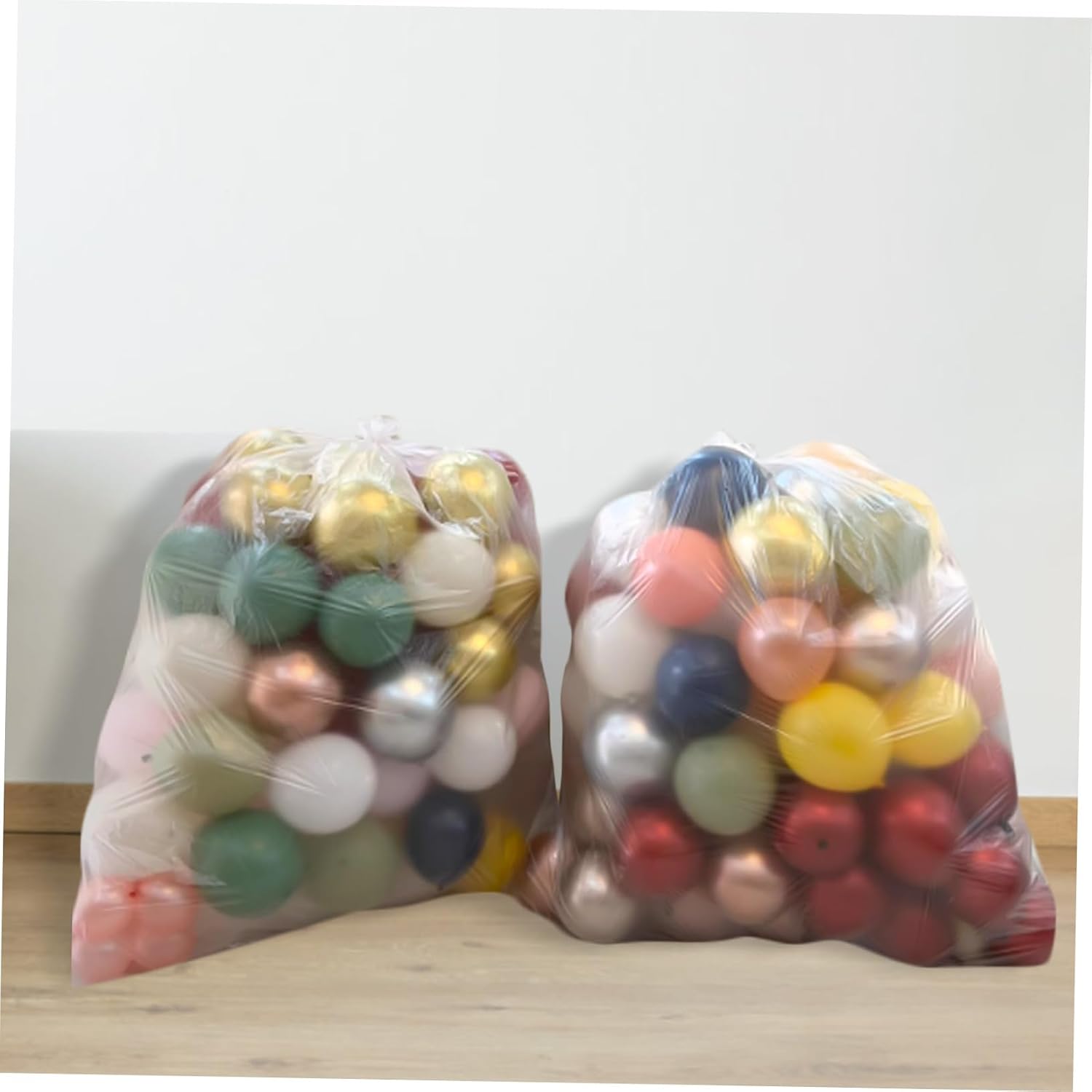5pcs Balloon Storage Bag Large Comforter Bags Oxygen Shield Reusable Plastic Container for Parties Wedding and Events