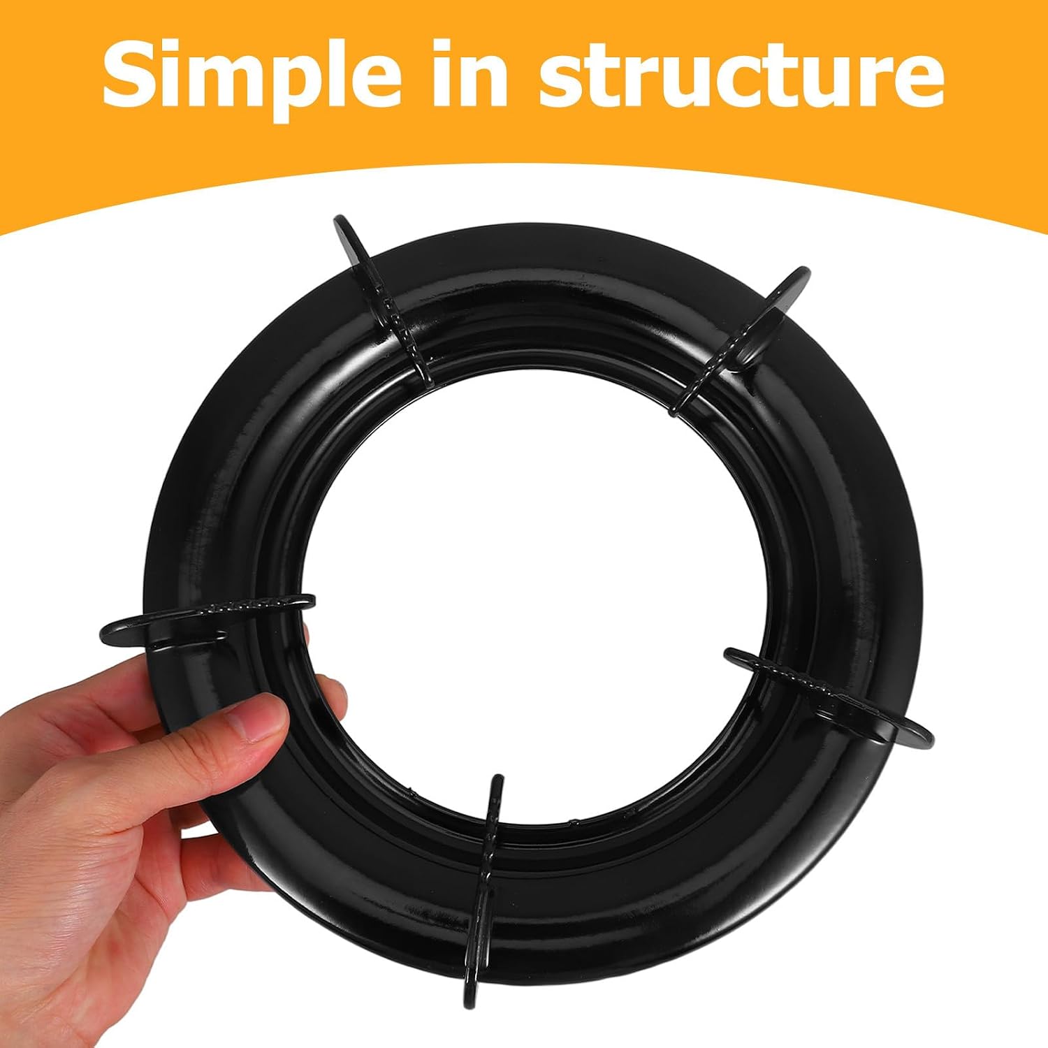 Stainless Steel Gas Stove Wok Holder for Pots and Woks