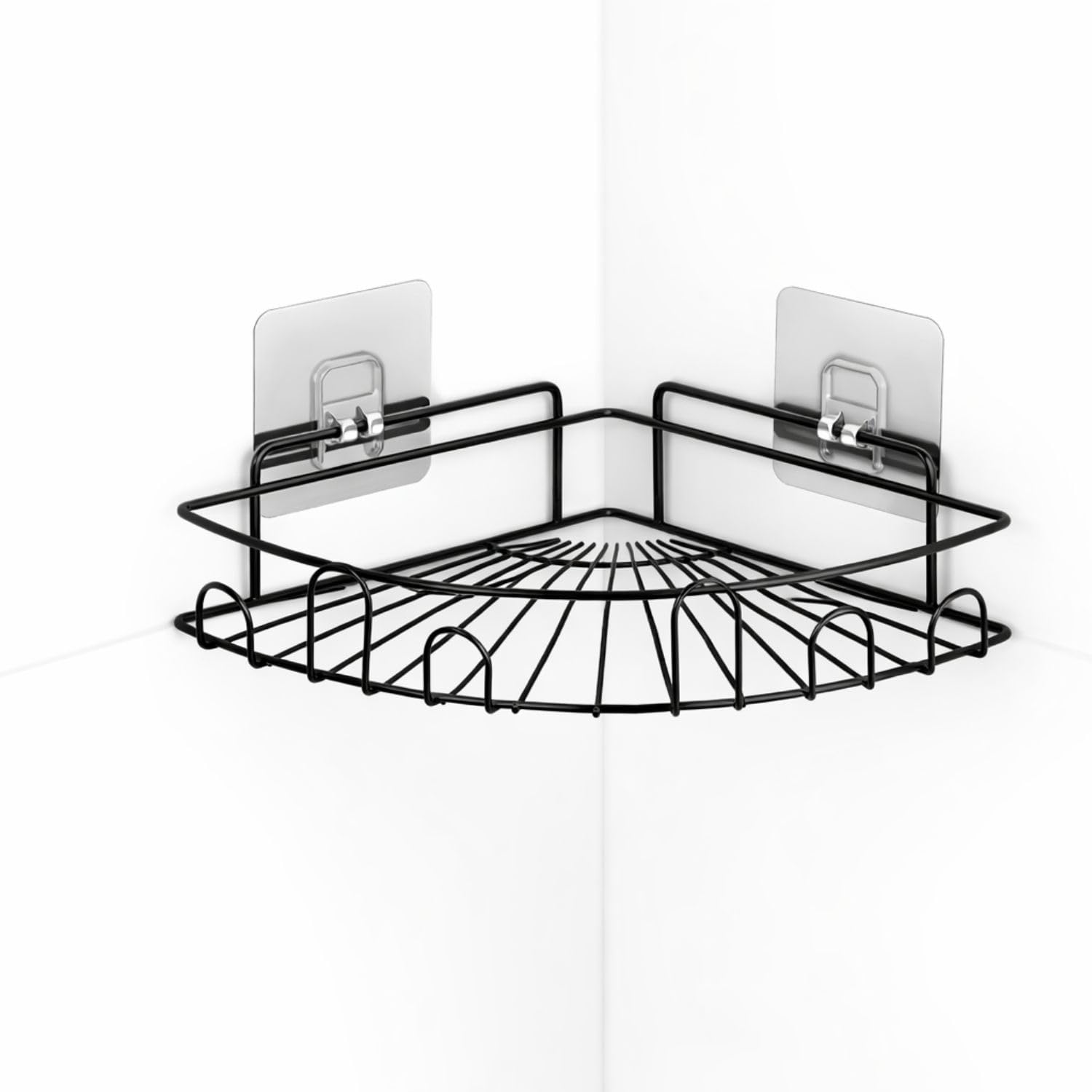 Mk home Bathroom Organiser Without Drill Bathroom Rack Self Adhesive || Stand for Corner Shampoo Holder for Bathroom Accessories-Multipurpose Kitchen Holder Storage-picture-36