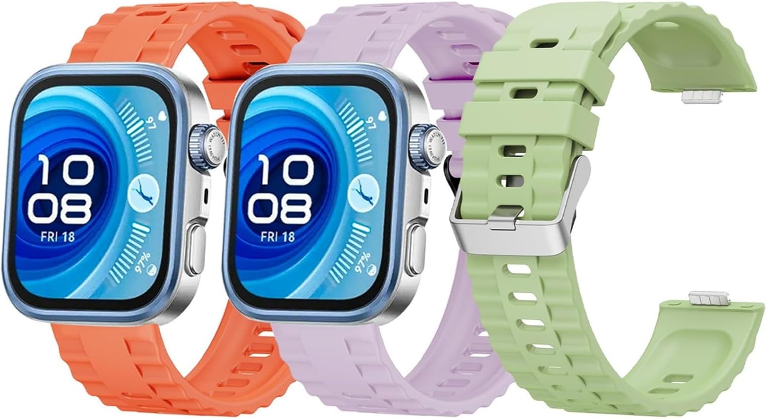 Detailný pohľad na silikónový remienok