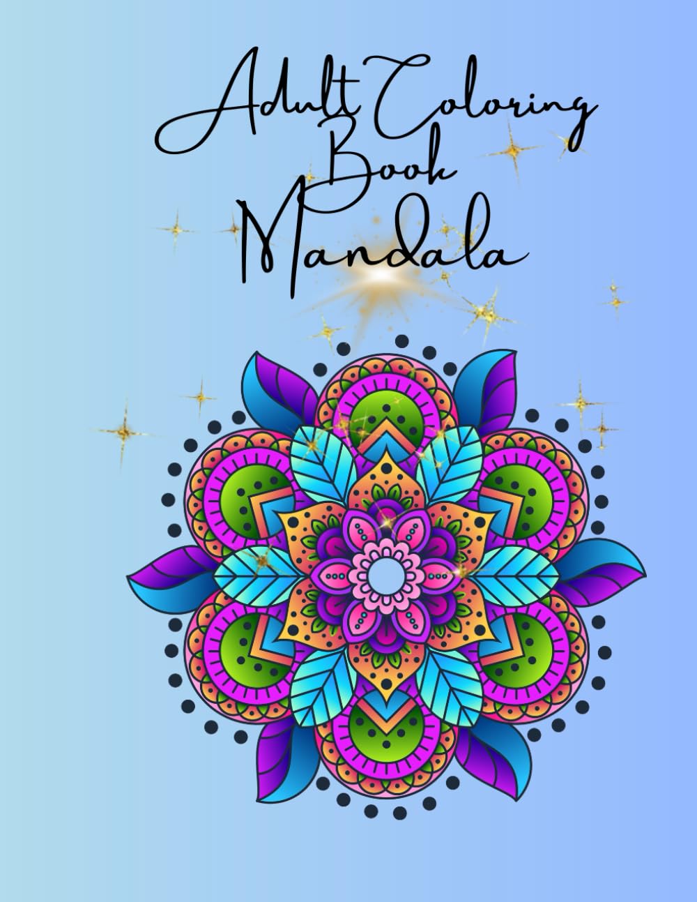Adult Coloring Book: Mandala