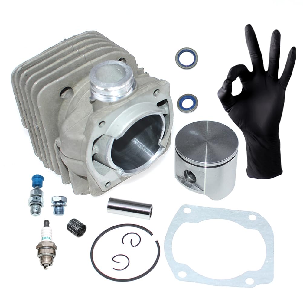 Cylinder Piston Kit for Husqvarna 362 371 372 375 Chainsaw Jonsered 2063 2071 2163 2171 CS2163 CS2171 Chainsaw