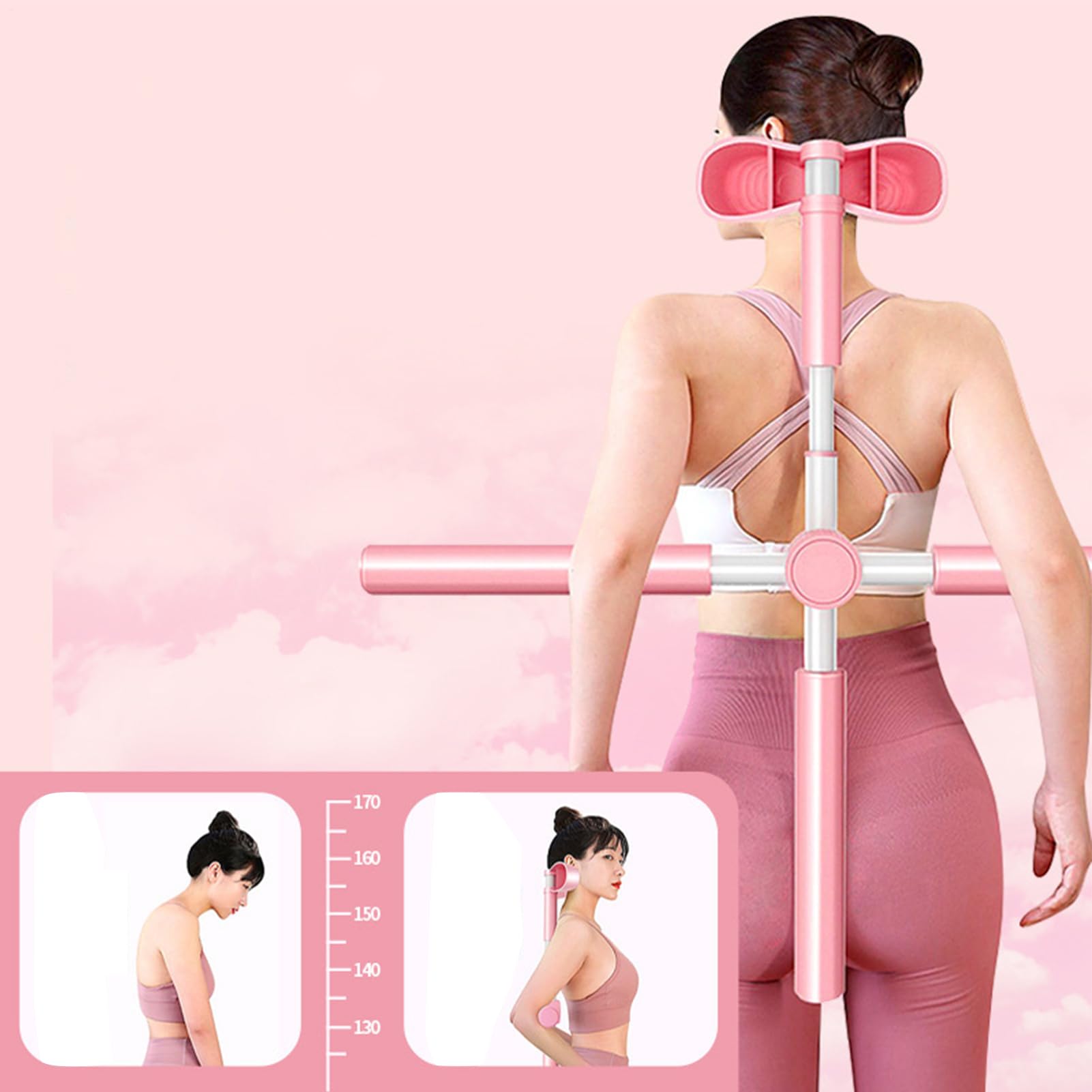Yoga Kreuzstab - Heimfitness Ausrichtungsstange Für Übungen Und Training,Kreuzstab Für Training Und Übung,Für Fitness Bodybuilding In Der Wohnung Im