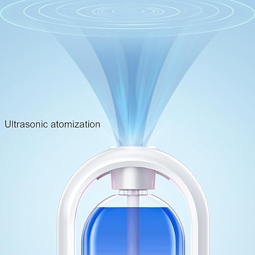 Miniatura 7 de Difusor de aceite esencial montado en la pared, difusor de aceite esencial montado en la pared, 3 niveles de potencia en aerosol envolvente de 360,
