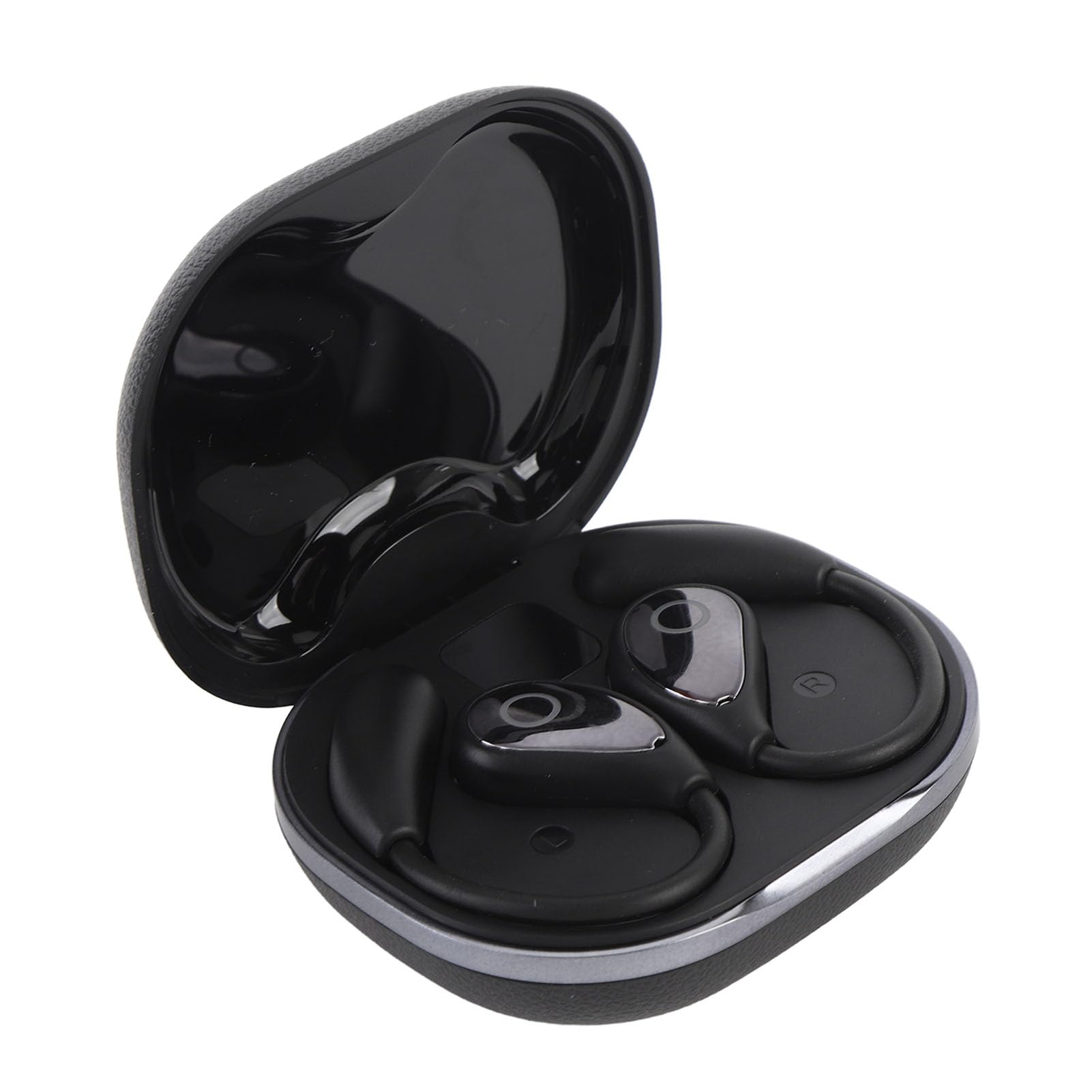 Cryfokt Auricolari per Traduzione Bluetooth Avanzati 144 Lingue 70 Accenti per Comunicazioni Facili per Viaggi e Affari 2 unità (BLACK)